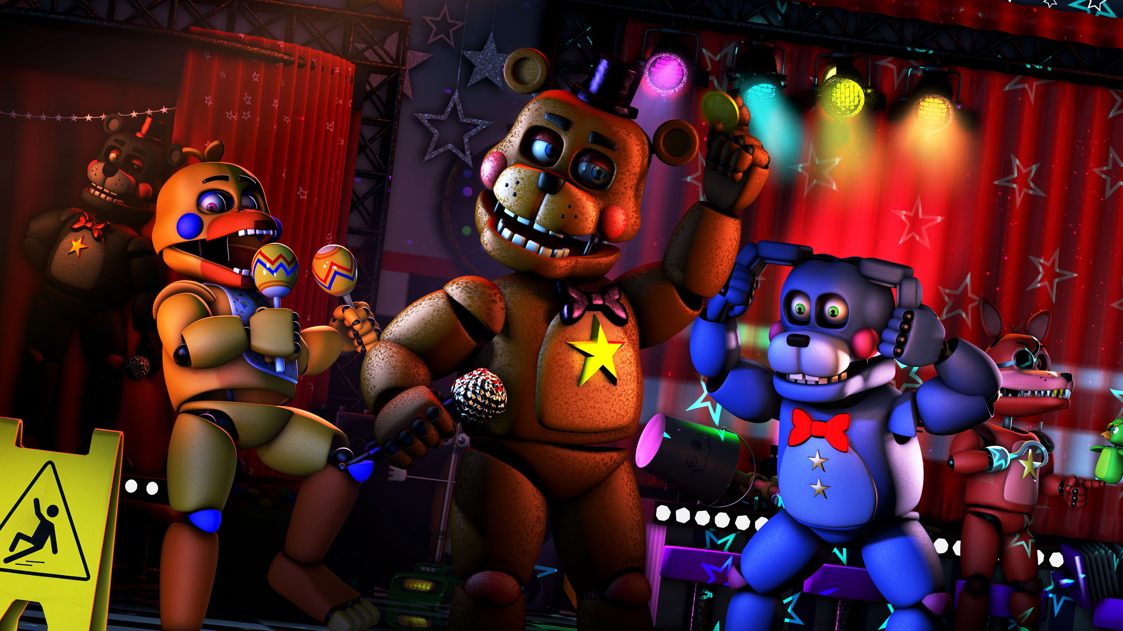 FNAF SFM The Fnaf 6 Gang Remake by KingPhantom23 on DeviantArt