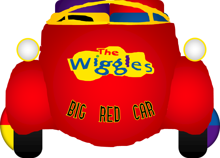 The Wiggles - Big Red Car (2004-2011) Front Side by Trevorhines on