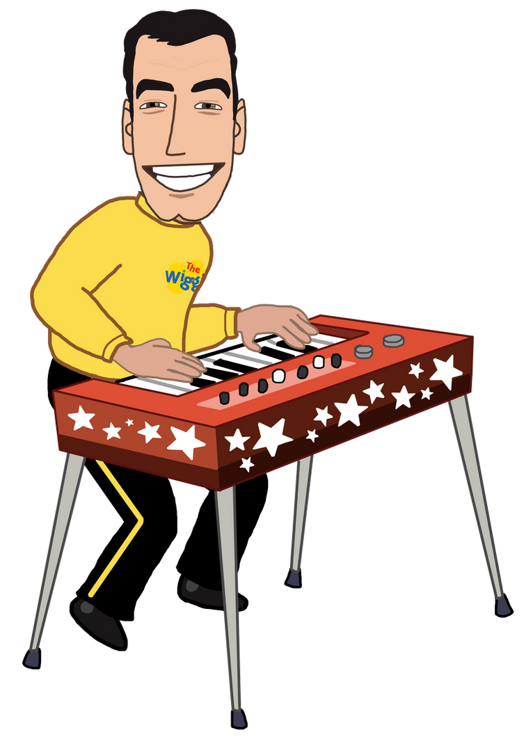 The Wiggles Greg with Keyboard by Trevorhines on DeviantArt