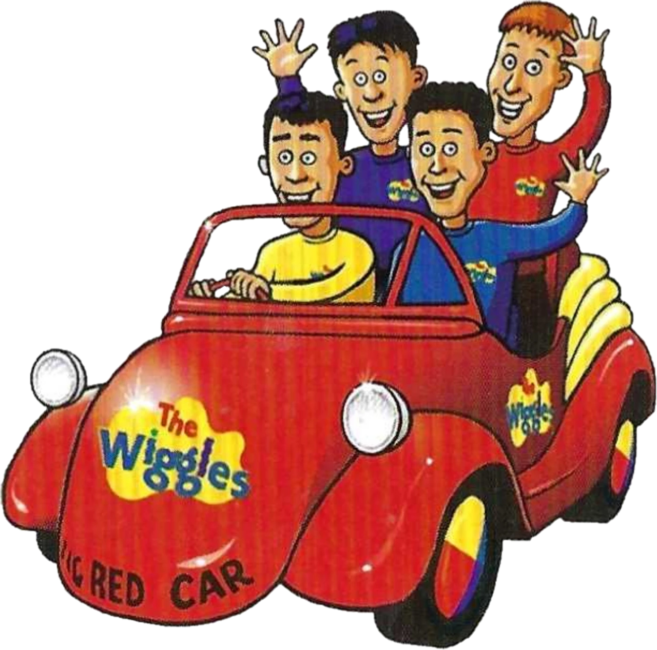 The Wiggles in the Big Red Car Cartoon 2000 by Trevorhines on DeviantArt The Wiggles in the Big Red Car Cartoon 2000 by Trevorhines on DeviantArt