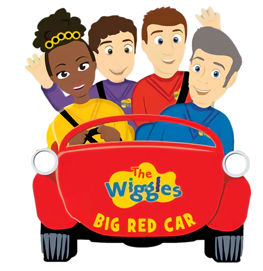 The Wiggles in the Big Red Car Cartoon 2022-Now 3 by Trevorhines on