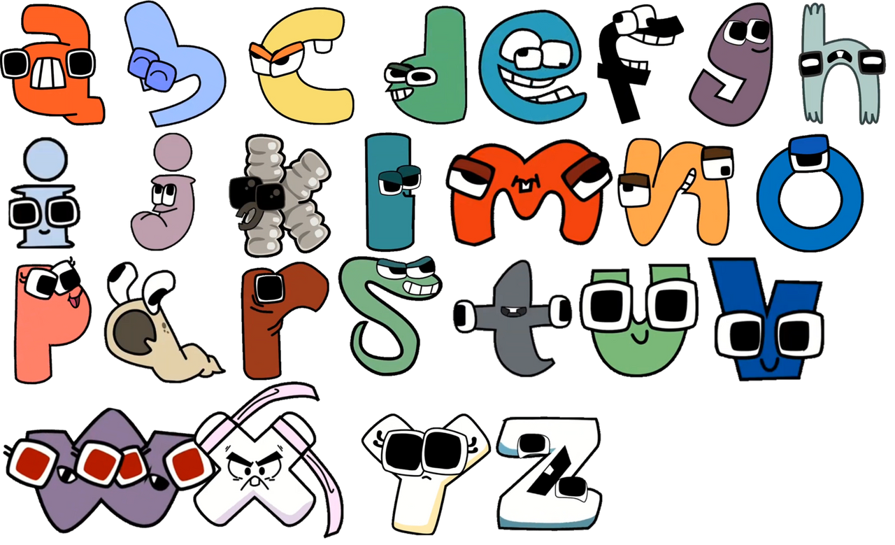 Alphabet lore (lowercase). by Octopuslover342 on DeviantArt