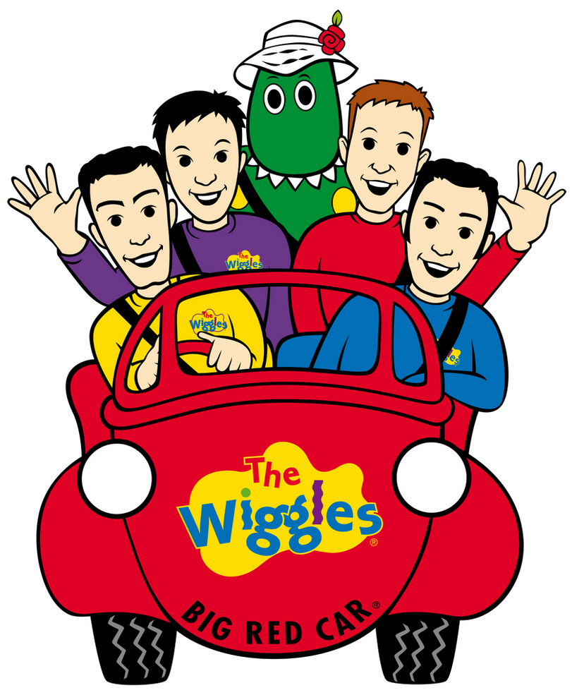 The Wiggles and Dorothy in the Big Red Car Cartoon by Trevorhines on ...