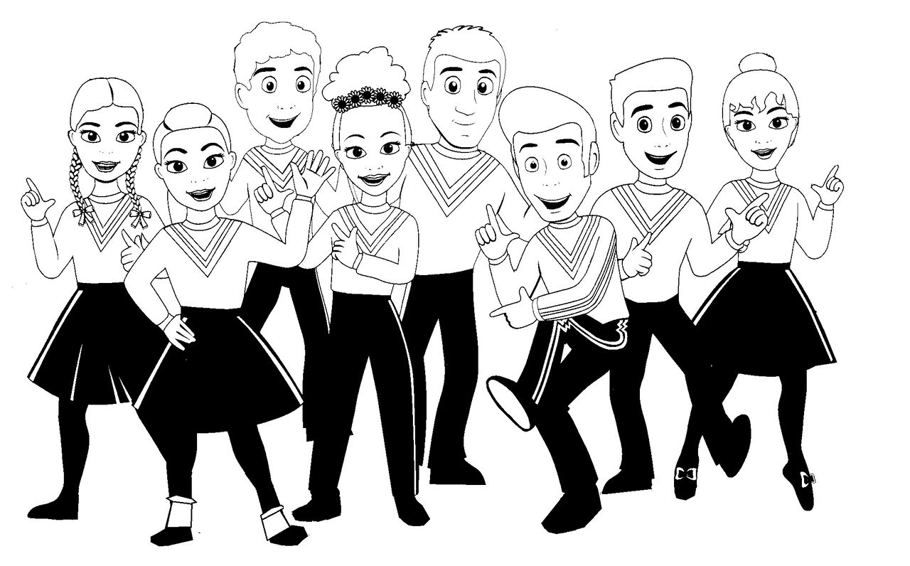 The Wiggles Coloring Pages Coloring Pages