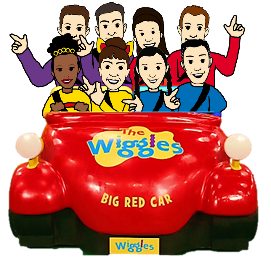 The Cartoon Extended Wiggles in the Big Red Car by Trevorhines on