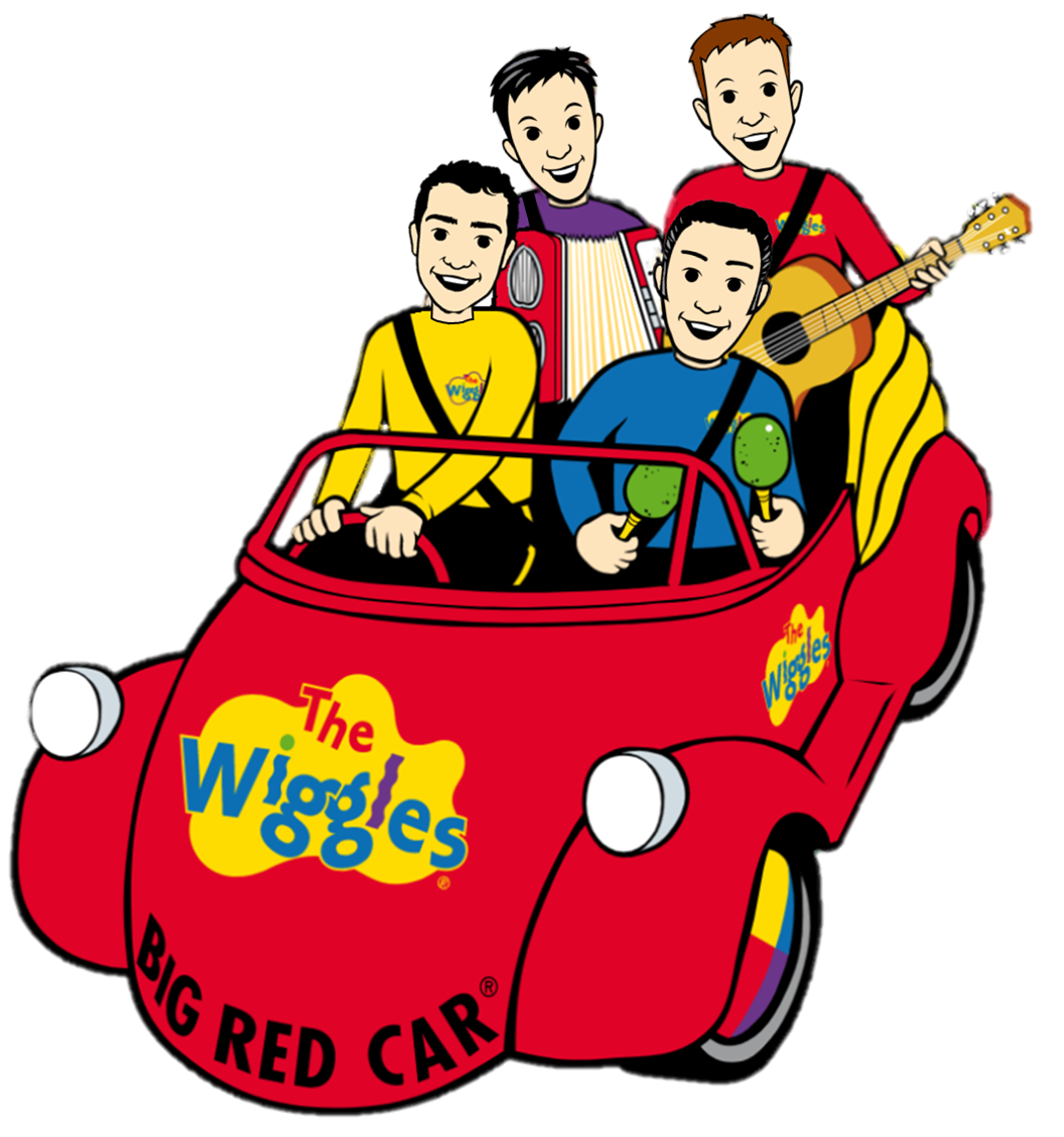 Deviantart 2007 2007 Cartoon Wiggles in the Big Red Car by Trevorhines on DeviantArt