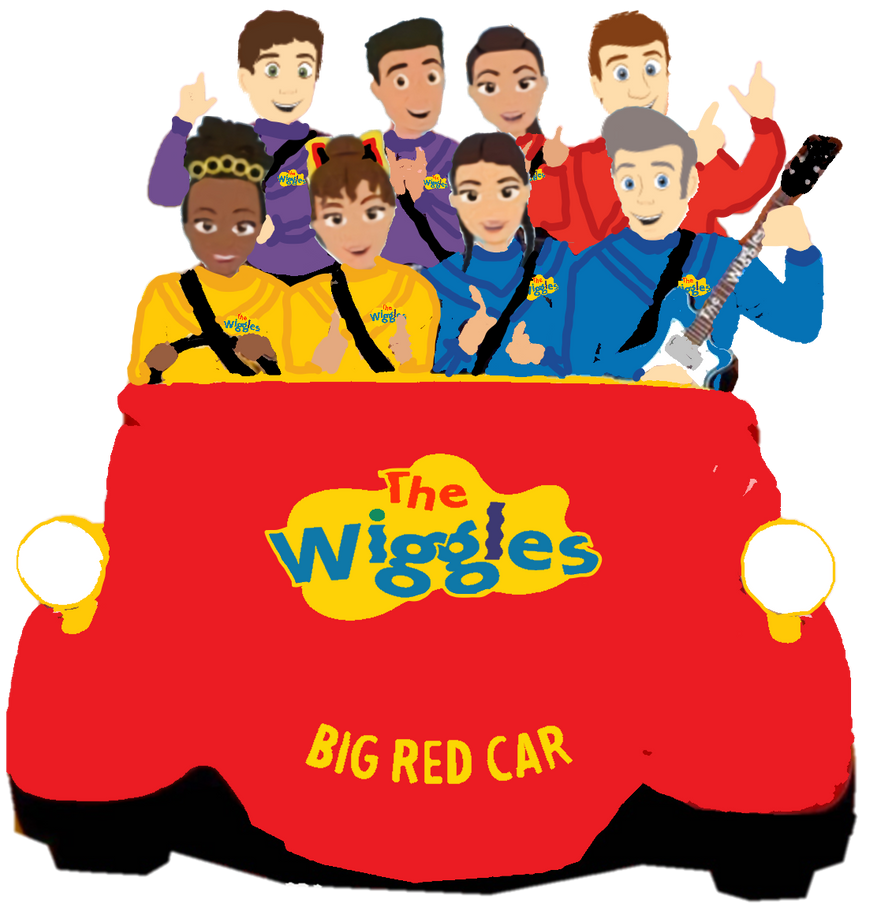 The Wiggles In The Big Red Car 2023 Cartoon By Trevorhines On Deviantart