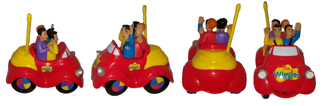 The wiggles big red best sale car toy