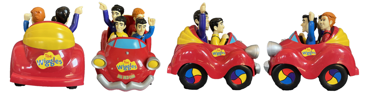 Wiggles red top car toy