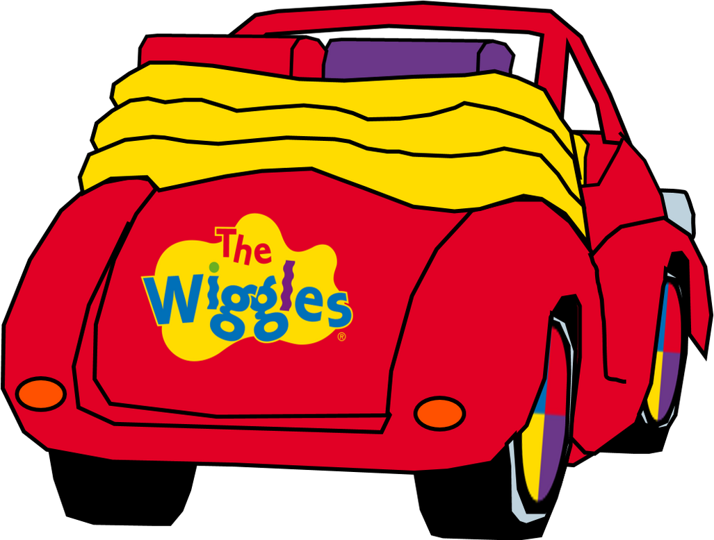 The Wiggles Big Red Car Facing Back Right Side By Trevorhines On