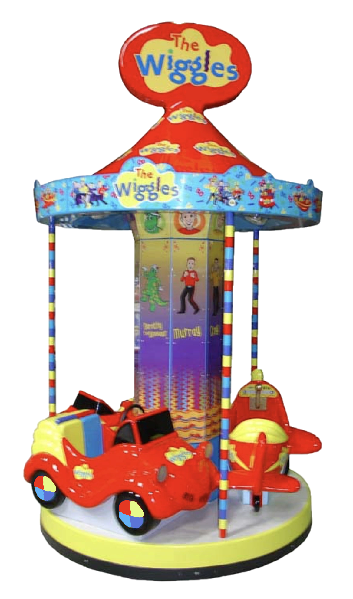 Wiggles Train Ride The Wiggles - Carousel Kiddie Ride by Trevorhines on DeviantArt