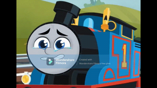 Thomas the Tank Engine Crying GIF by Trevorhines on DeviantArt
