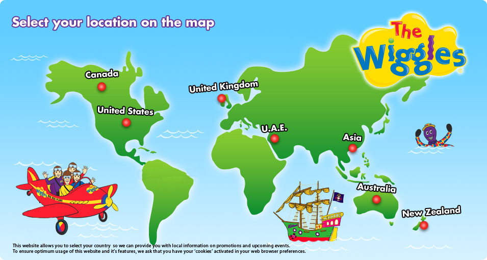 Sniggle Map The Wiggles with a Map by Trevorhines on DeviantArt