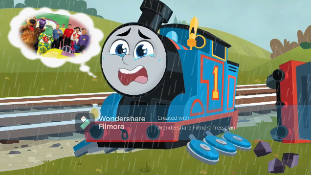 Thomas the Train Crying for Racing to the Rainbow by Trevorhines on ...
