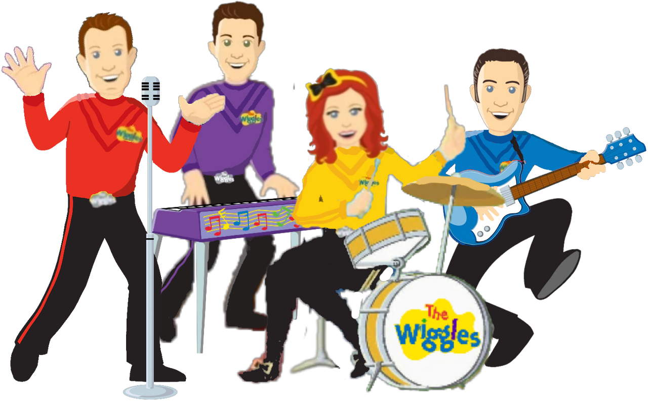 The Cartoon Wiggles Playing Instruments (2013-2015 by Trevorhines on ...