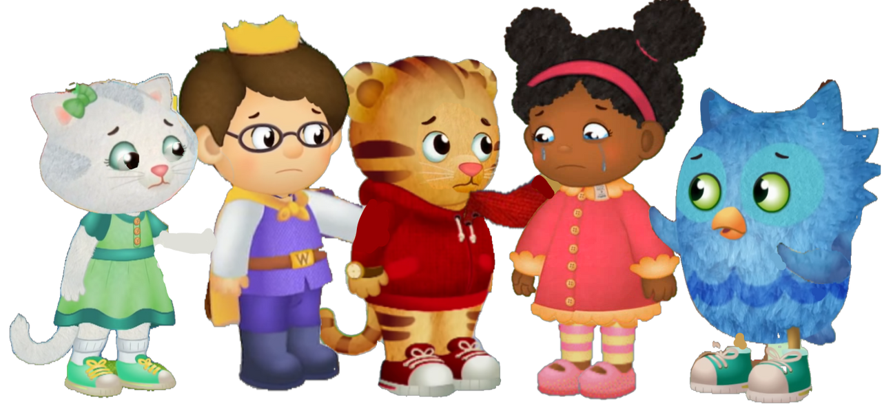 Daniel Tiger Deviantart Daniel Tiger - It's Okay To Cry Miss Elaina by Trevorhines on DeviantArt