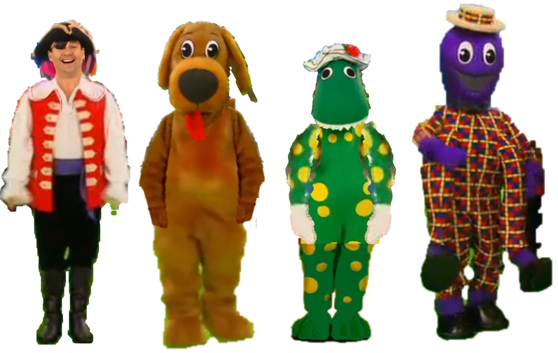 Deviantart 2007 The Wiggly Friends From Getting Strong 2007 by Trevorhines on DeviantArt