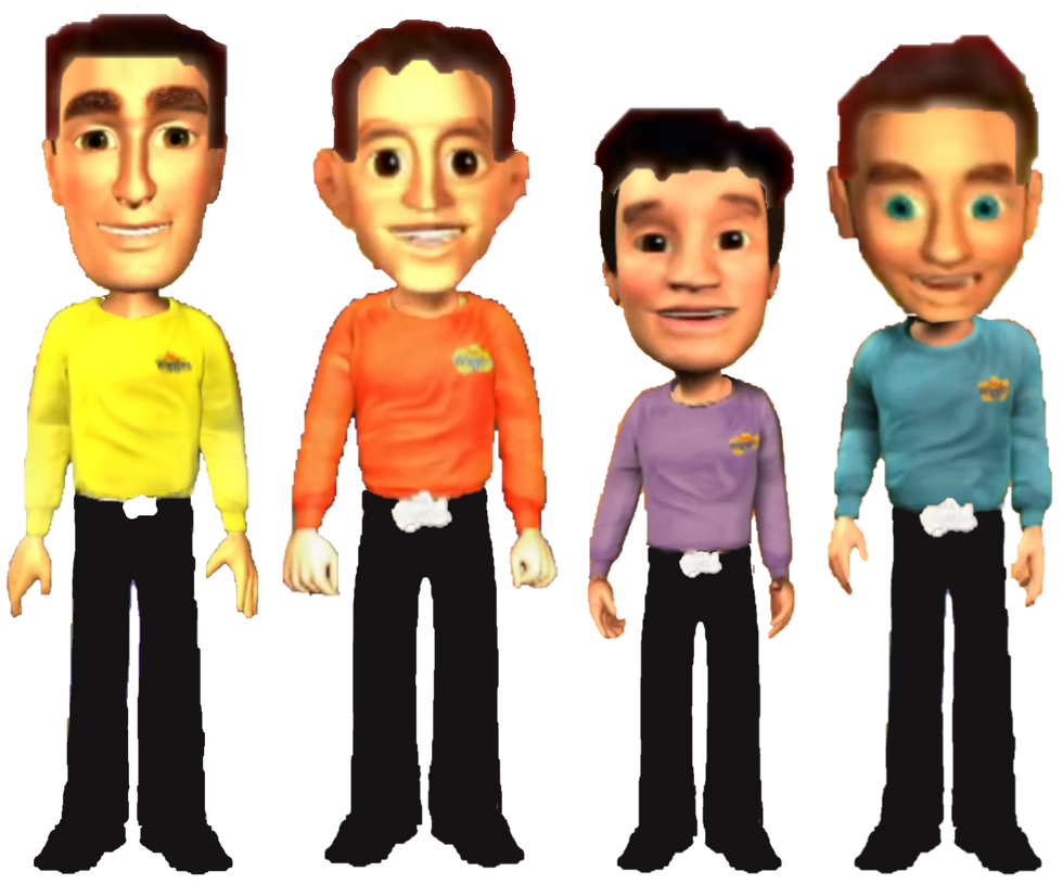 The Wiggles Space Dancing (1998 version) by Trevorhines on DeviantArt