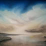 Sky study in pastel 3