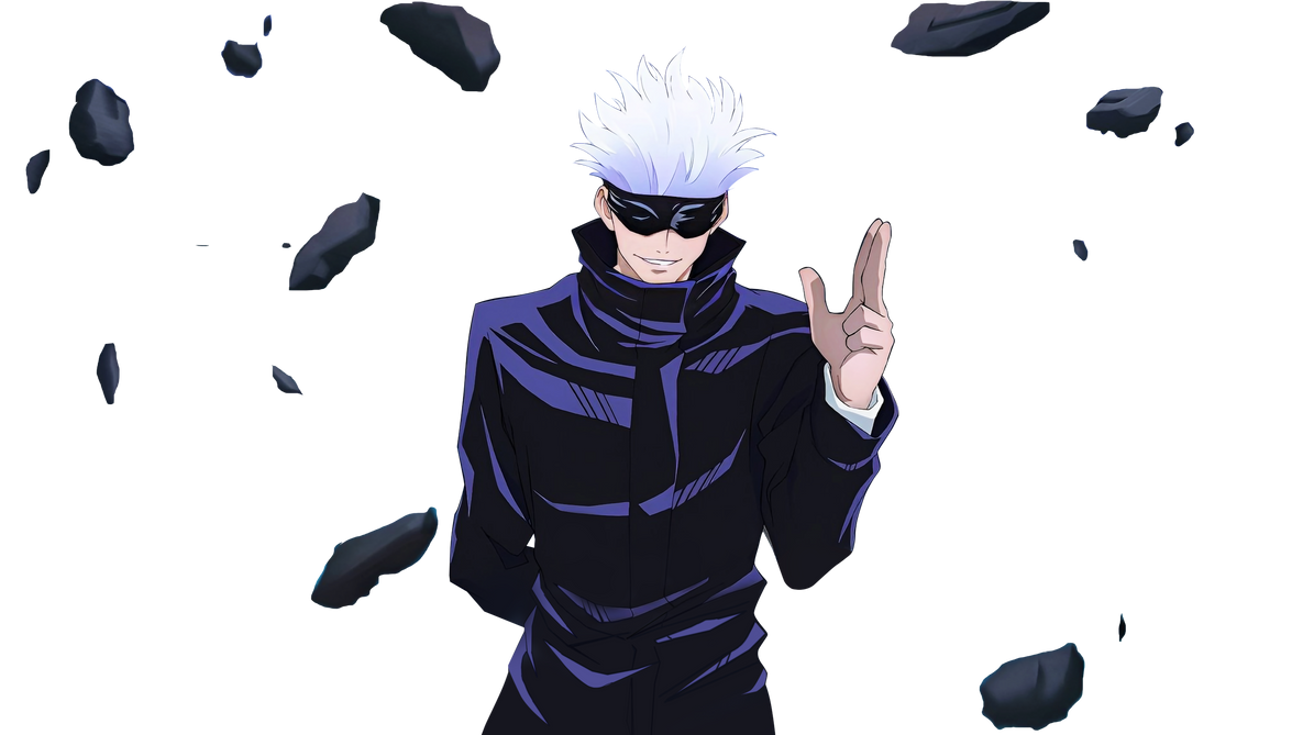 Gojo Rasmi MLBB (Xavier) - JJK Satoru Gojo_Transparent by MegamiMax on DeviantArt