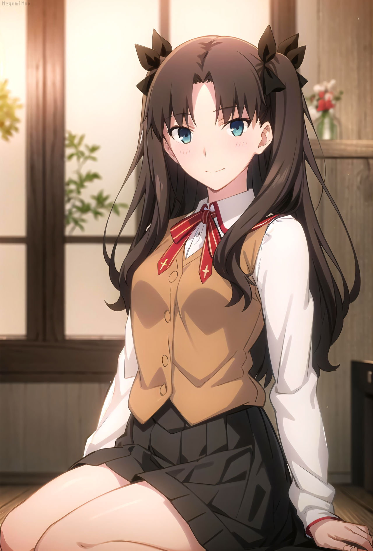 Fate/prototype Rin Fate (Rin Tohsaka) 05 by MegamiMax on DeviantArt