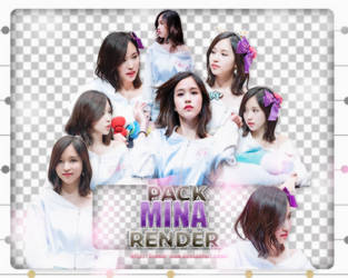 [Pack render #06] 08 PNGS MINA-TWICE by Binnie-Xiao