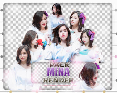 [Pack render #06] 08 PNGS MINA-TWICE