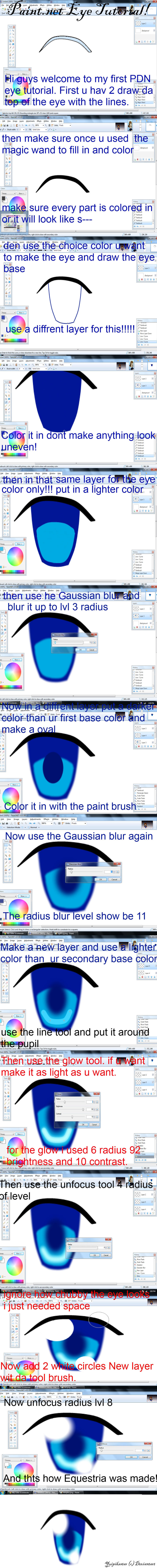 Paint.net Eye Tutorial