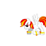 Fire Blitz Pony OC