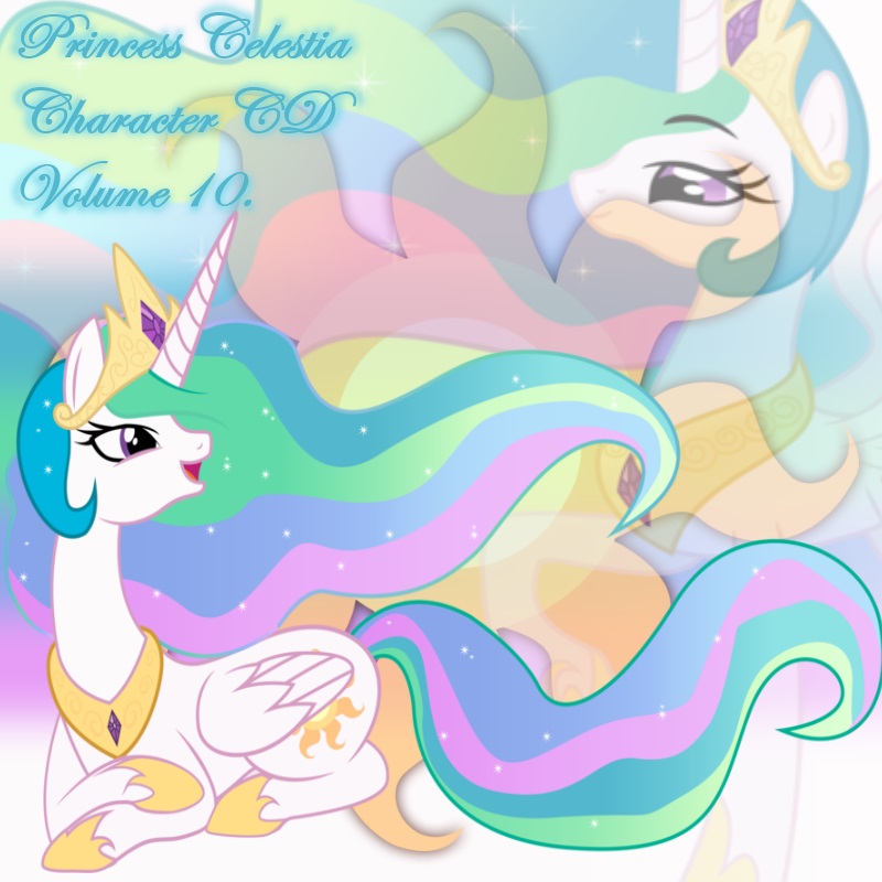 Princess Celestia Album Cover 10