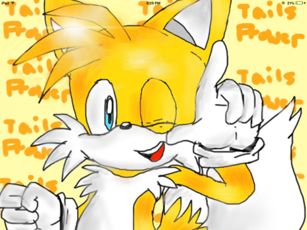 Tails B TAILS by SonicStarz1 on DeviantArt