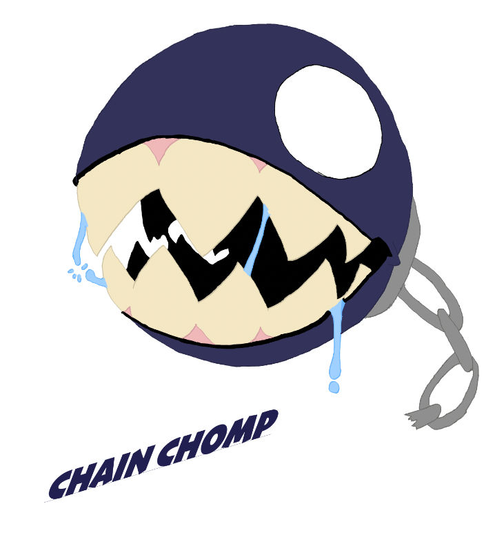 Chain chomp by M0NST3R-GUTS on DeviantArt