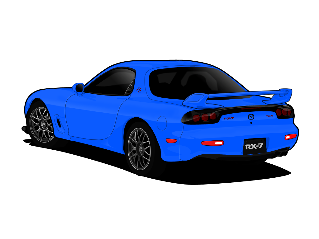 V - Mazda RX-7 by me-myself on DeviantArt