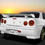 V - Nissan Skyline R34 GT-T