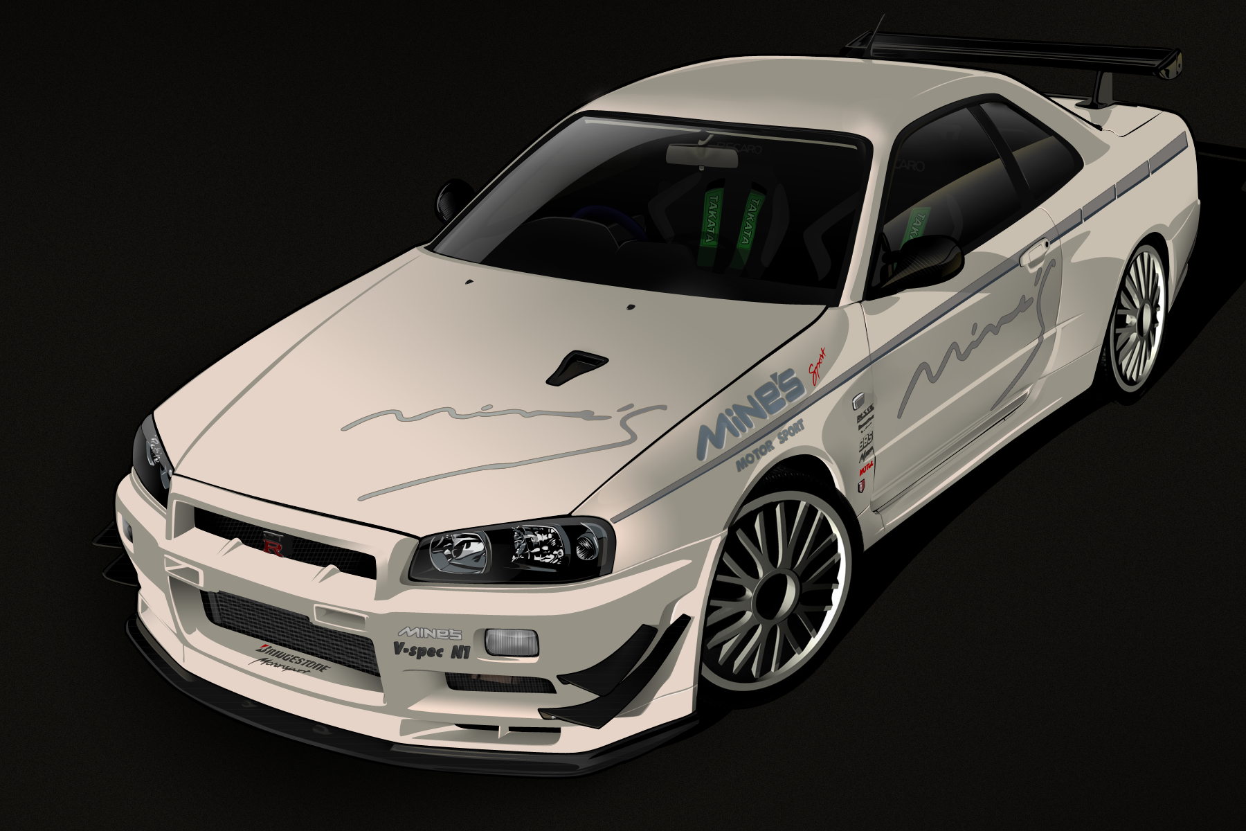 Mine's Demo R34 GT-R