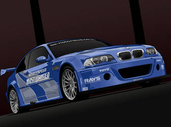 Need For Speed BMW M3 GTR