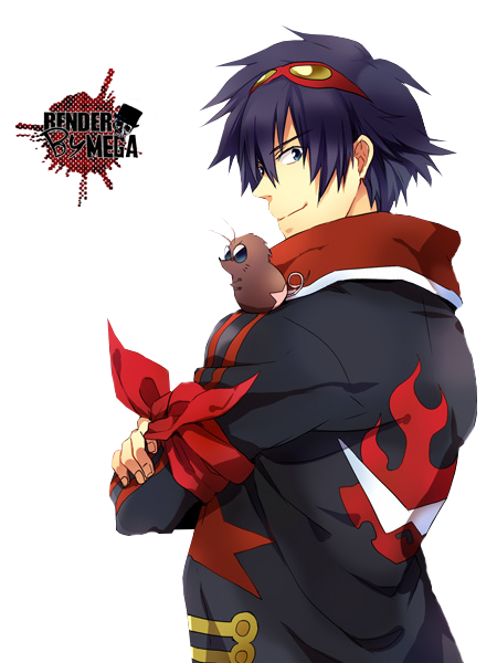 Simon.Tengen.Toppa.Gurren-Lagann.Render-02 by Shamshir-Durendal on  DeviantArt