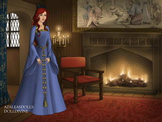 Tudor Disney Princess Merida Blue Dress