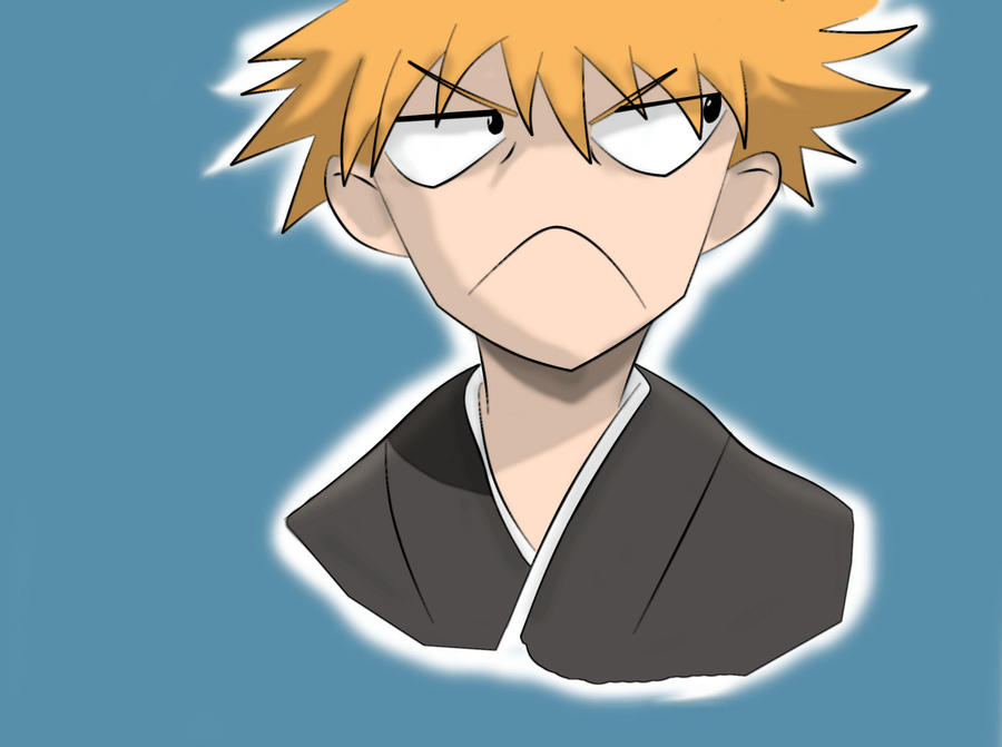 Ichigo Angry by hirimitsurugi on DeviantArt
