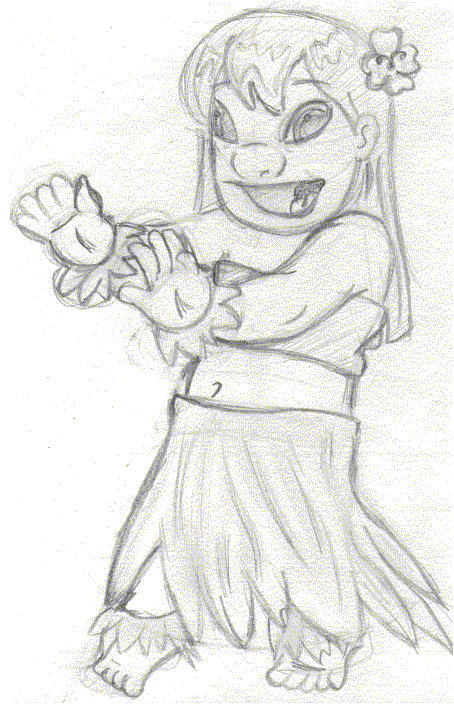 Lilo's Hula by Love-Color on DeviantArt