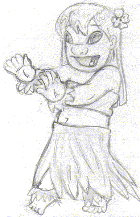 Lilo's Hula by Love-Color on DeviantArt