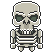 Cursed Kennedy - Cursed Skelly Spinner (52X52)
