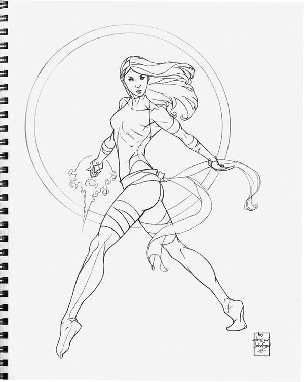 Psylocke outta the sketchbook