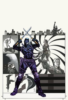 Snake Eyes: Agent of COBRA #1 Variant Cover Color