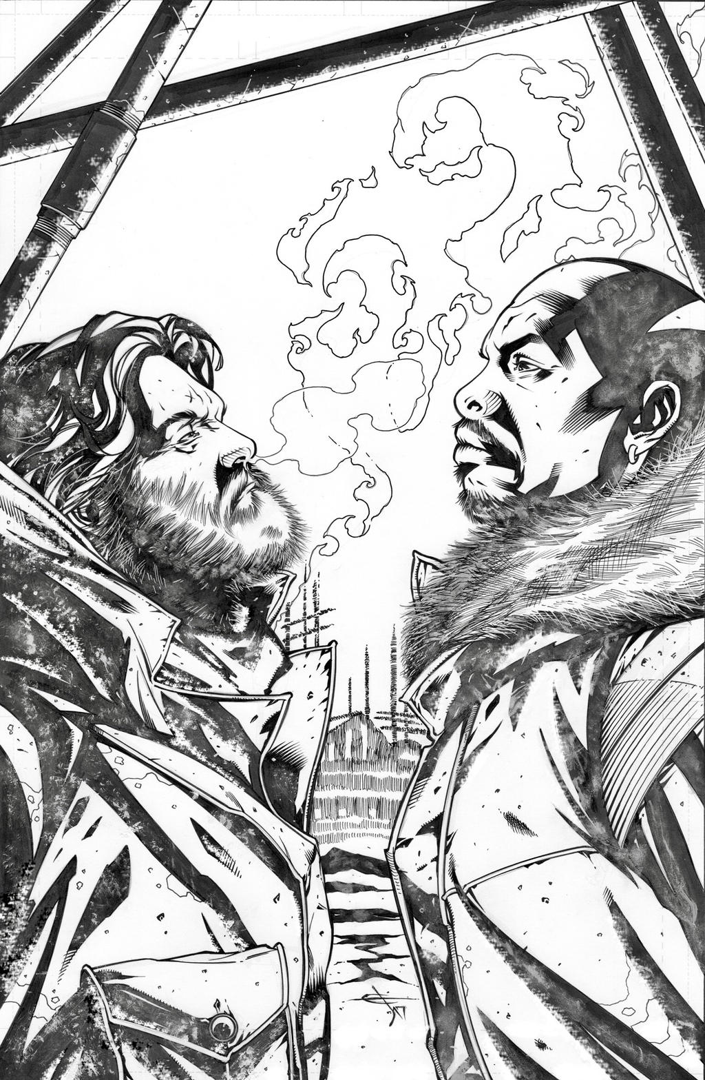 John Carpenter's THE THING Art Book Illustration by DrewEdwardJohnson ...