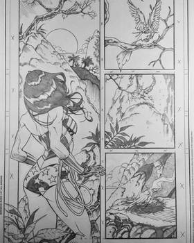 Sensation Comics 12 pg 1 pencils