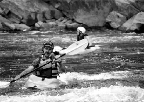 Bored Kayaker