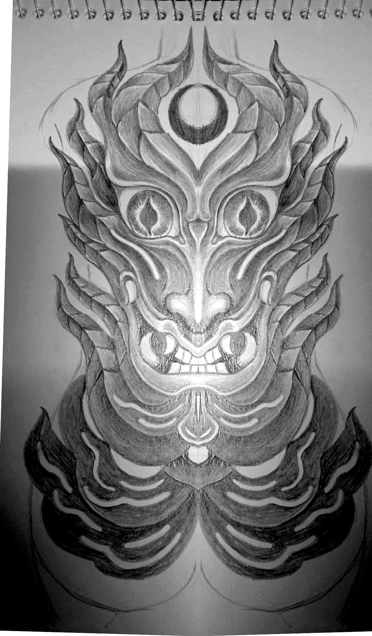 Demon Tattoo design. by preneko2 on DeviantArt
