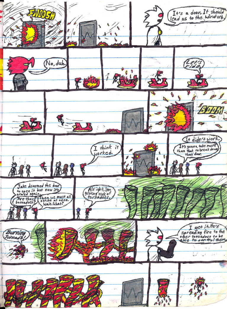 Elemental Stick Fight (Comic) - Page 30 by AutophobicDestruct on DeviantArt
