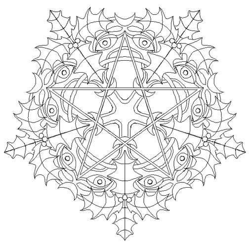 Yule mandala